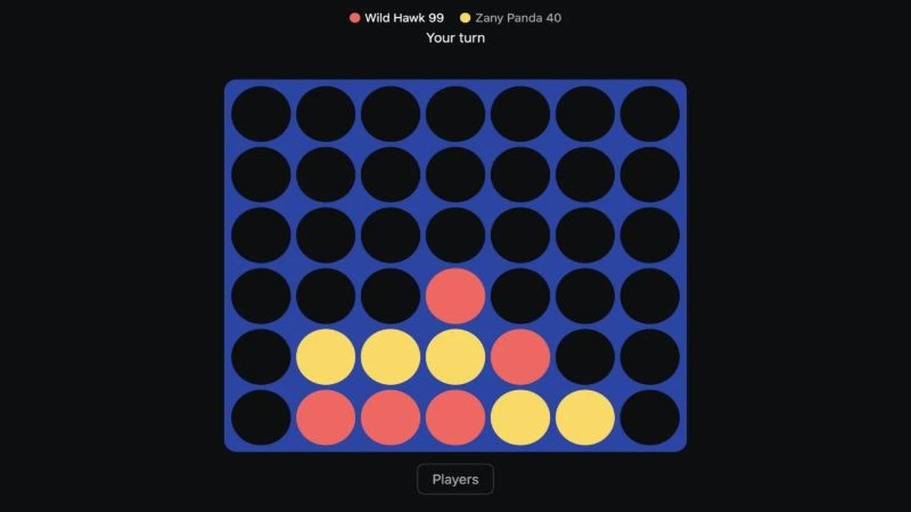 The game's own interface, as it was on screen.